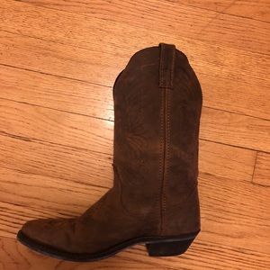 Cowboy Boots, Brown, Size 9 Women, Leather